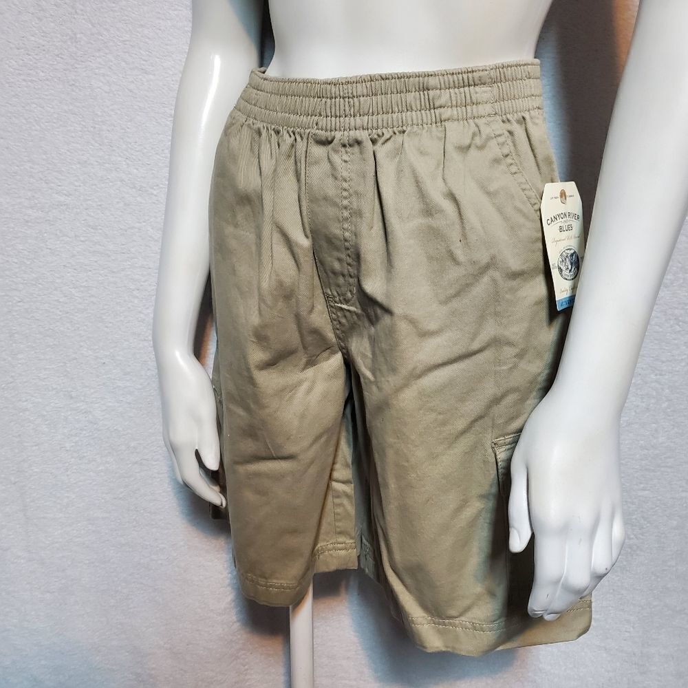 NWT Canyon River Blues Pull-On Khaki Shorts (M)